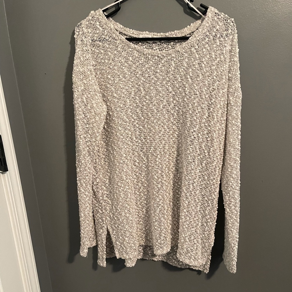 See through sweater